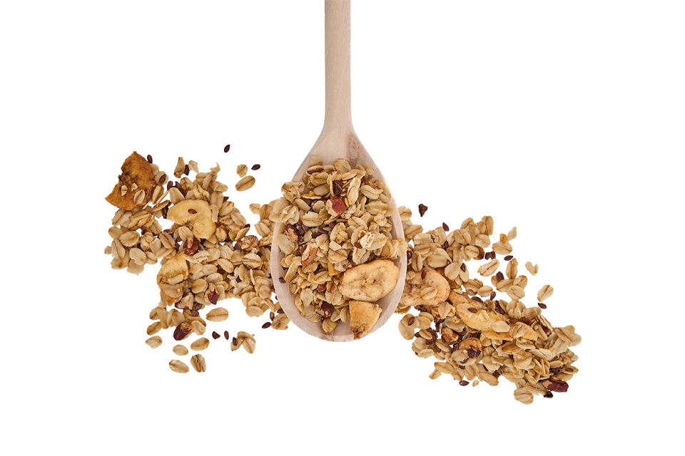 Banana and Nuts Granola